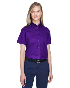 Core 365 Ladies' Optimum Short-Sleeve Twill Shirt