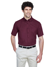 Load image into Gallery viewer, Core 365 Men's Optimum Short-Sleeve Twill Shirt