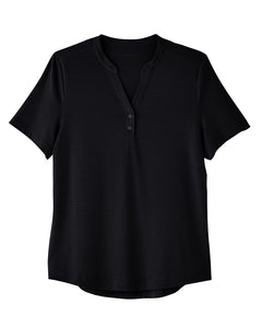North End Snap-up Performance Polo - Womens