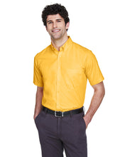 Load image into Gallery viewer, Core 365 Men&#39;s Optimum Short-Sleeve Twill Shirt
